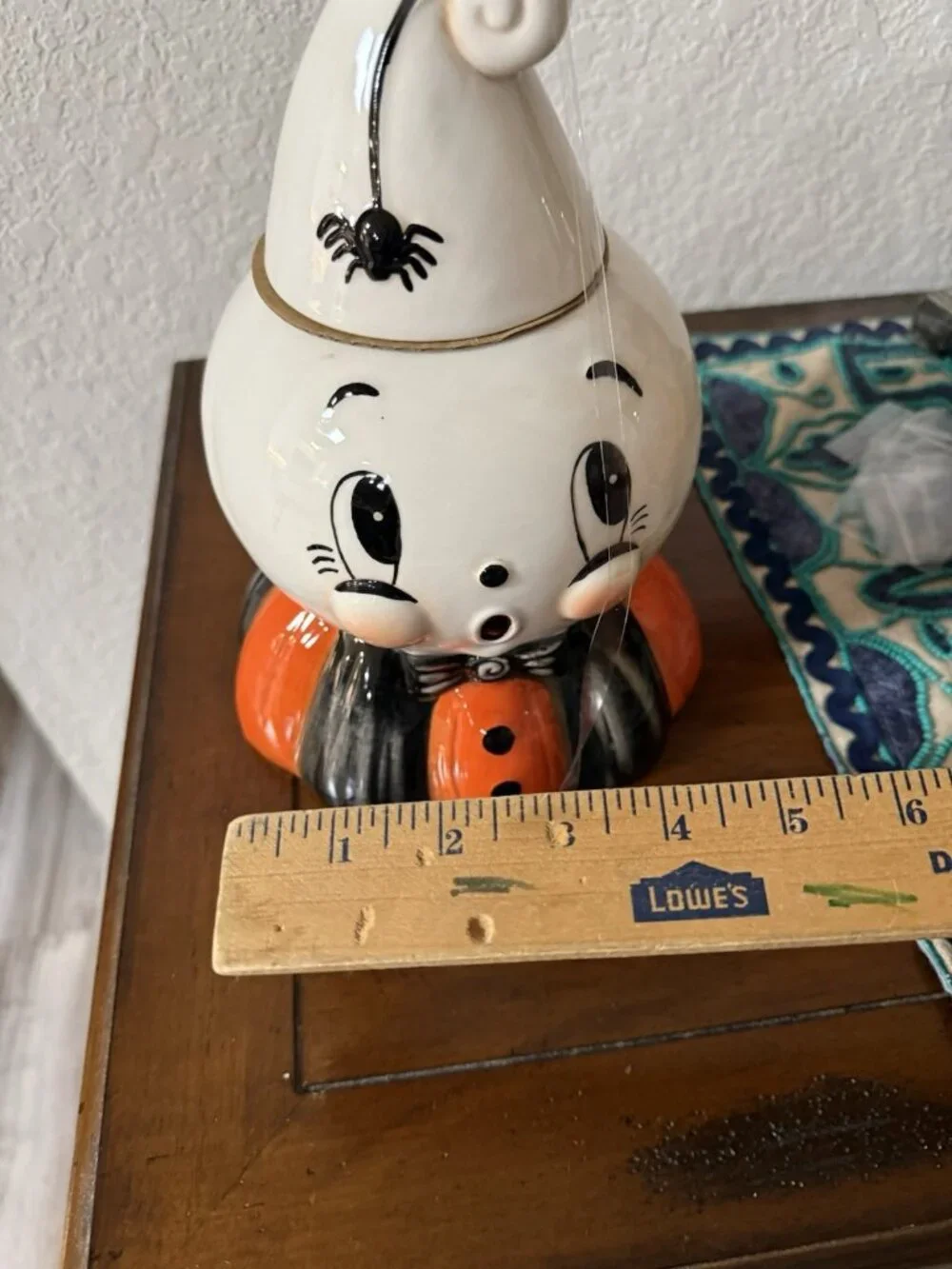 Johanna Parker Halloween GUS Ghost KOOKY SPOOKY Figural Cookie Jar 2026 Kitschy